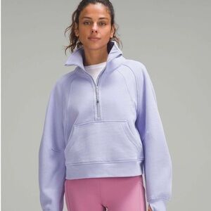 Lululemon Scuba Oversized Funnel Neck Half Zip